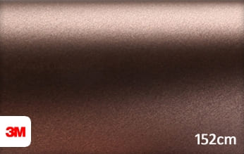 3M 1380 M219 Matte Brown Metallic wrap film