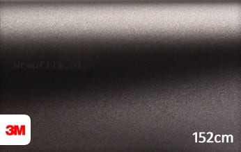 3M 1380 M221 Matte Charcoal Metallic wrap film