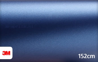 3M 1380 M287 Matte Slate Blue Metallic wrap film