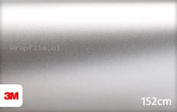 3M 1380 S130 Satin Silver Metallic wrap film