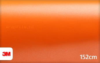 3M 1380 S284 Satin Autumn Orange wrap film