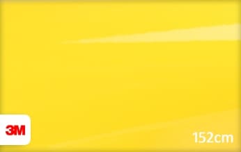 3M 2080 G15 Gloss Bright Yellow wrap film
