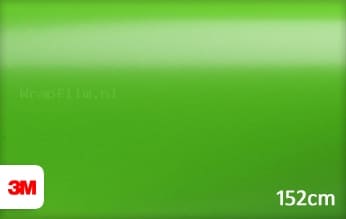 3M 2080 S196 Satin Apple Green wrap film