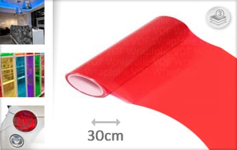 Rood lampen wrap film