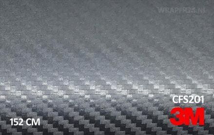 3M 2080 CFS201 Carbon Fiber Anthracite wrap film