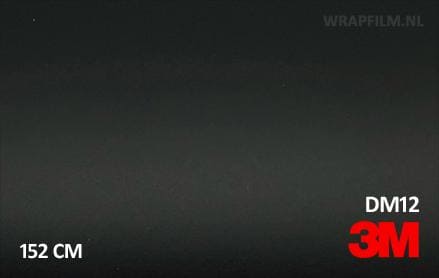 3M 2080 DM12 Dead Matte Black wrap film