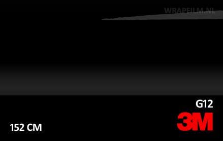 3M 2080 G12 Gloss Black wrap film