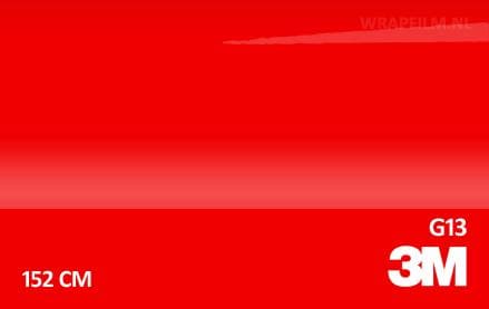 3M 2080 G13 Gloss Hotrod Red wrap film