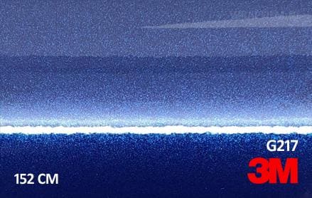 3M 2080 G217 Gloss Deep Blue Metallic wrap film