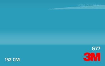 3M 2080 G77 Gloss Sky Blue wrap film