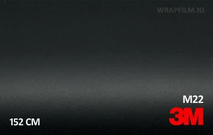3M 2080 M22 Matte Deep Black wrap film