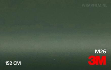 3M 2080 M26 Matte Military Green wrap film