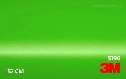 3M 2080 S196 Satin Apple Green wrap film