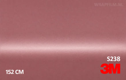 3M 2080 S238 Satin Frozen Berry Metallic wrap film