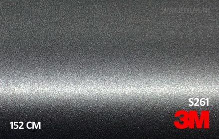 3M 2080 S261 Satin Dark Grey wrap film