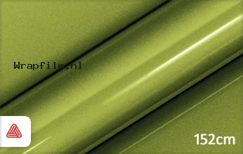 Avery SWF Acid Green Gloss Metallic wrap film