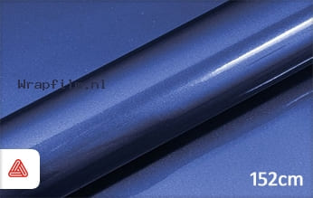 Avery SWF Dark Blue Gloss Metallic wrap film