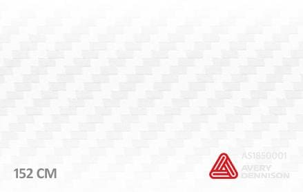 Avery SWF Carbon Fibre White wrap film