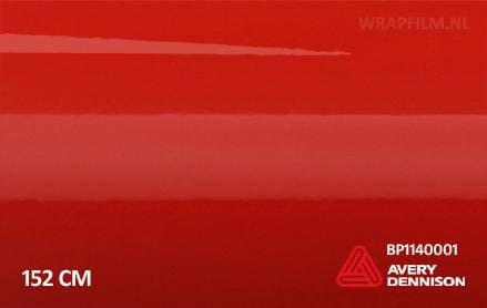 Avery SWF Gloss Cardinal Red wrap film