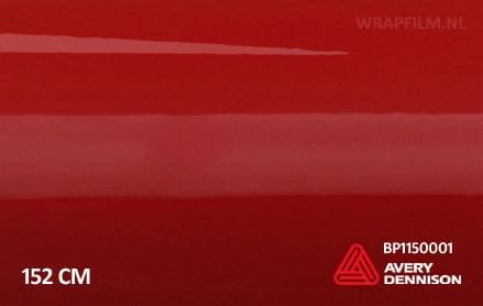 Avery SWF Gloss Carmine Red wrap film
