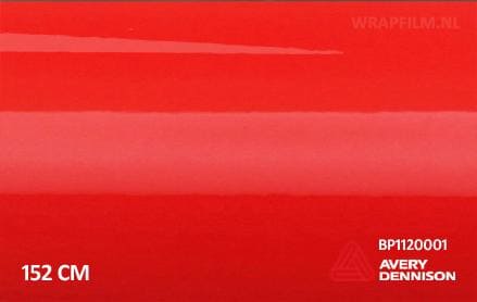 Avery SWF Gloss Soft Red wrap film