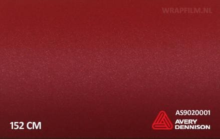 Avery SWF Matte Garnet Red Metallic wrap film