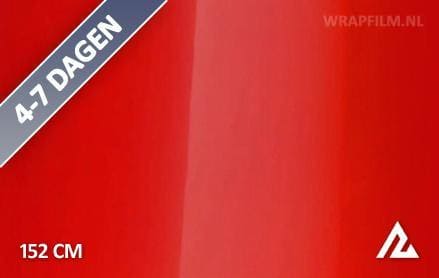 18 mtr Gloss Ferrari Red 3125 wrap film