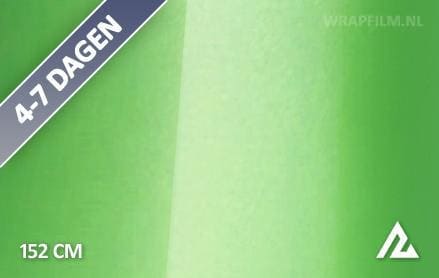 18 mtr Gloss Metallic Claw Silicon Green 3195 wrap film