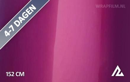 18 mtr Gloss Metallic Glazed Tower Red 3214 wrap film