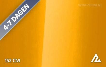18 mtr Gloss Metallic Leaf Yellow 3058 wrap film