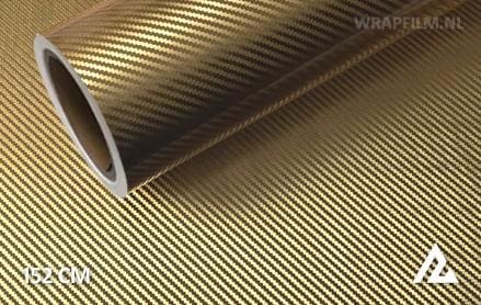 3D carbon chroom goud wrap film