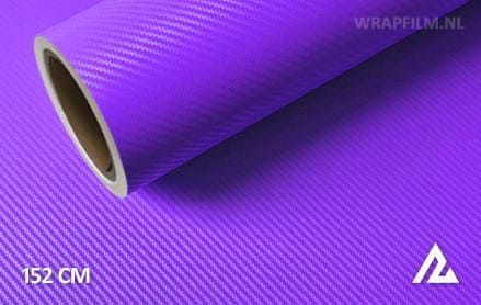 3D carbon paars wrap film
