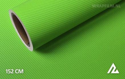 4D carbon groen wrap film