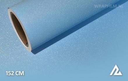 Diamant babyblauw wrap film