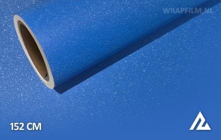 Diamant blauw wrap film