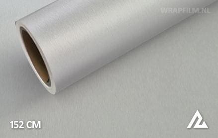 Geborsteld aluminium zilver wrap film
