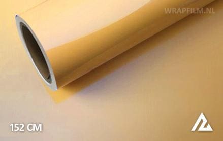 Glans geel wrap film