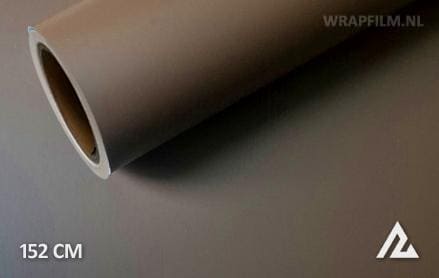 Mat bruin wrap film