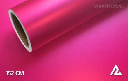 Mat chroom fuchsia wrap film