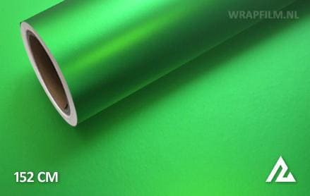 Mat chroom groen wrap film