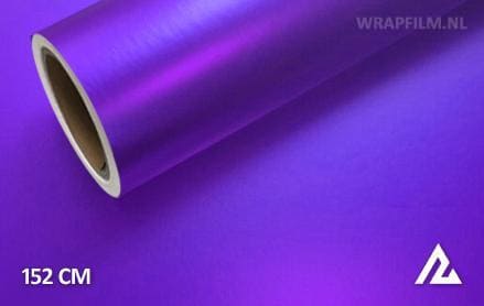 Mat chroom paars wrap film
