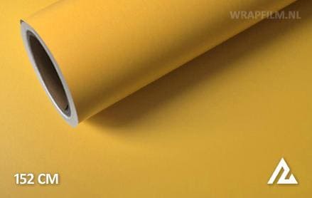 Mat geel wrap film