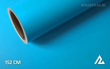 Mat lichtblauw wrap film