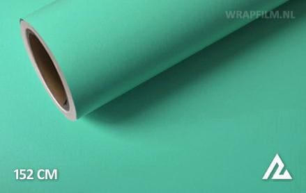 Mat turquoise wrap film