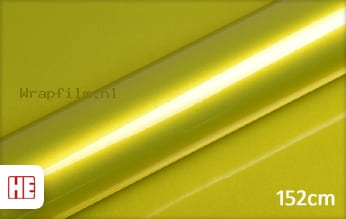 Hexis HX20558B Yellow Metallic Gloss wrap film