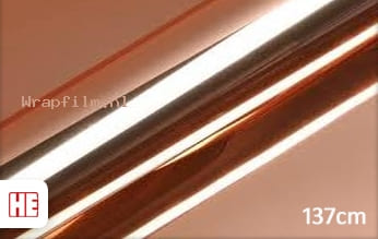 Hexis HX30SCH12B Super Chrome Rose Gold Gloss wrap film