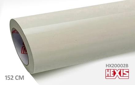 Hexis HX20002B Lapland White Gloss wrap film