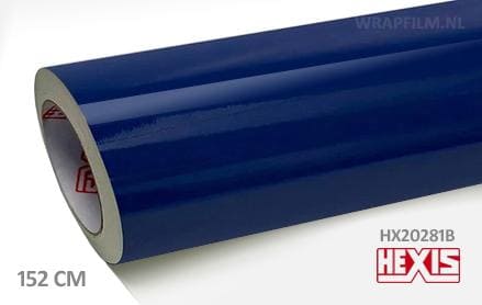 Hexis HX20281B Night Blue Gloss wrap film