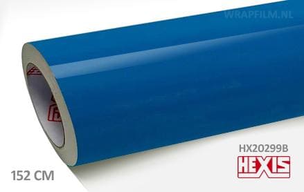 Hexis HX20299B Montpellier Blue Gloss wrap film