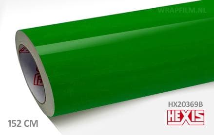 Hexis HX20369B Apple Green Gloss wrap film